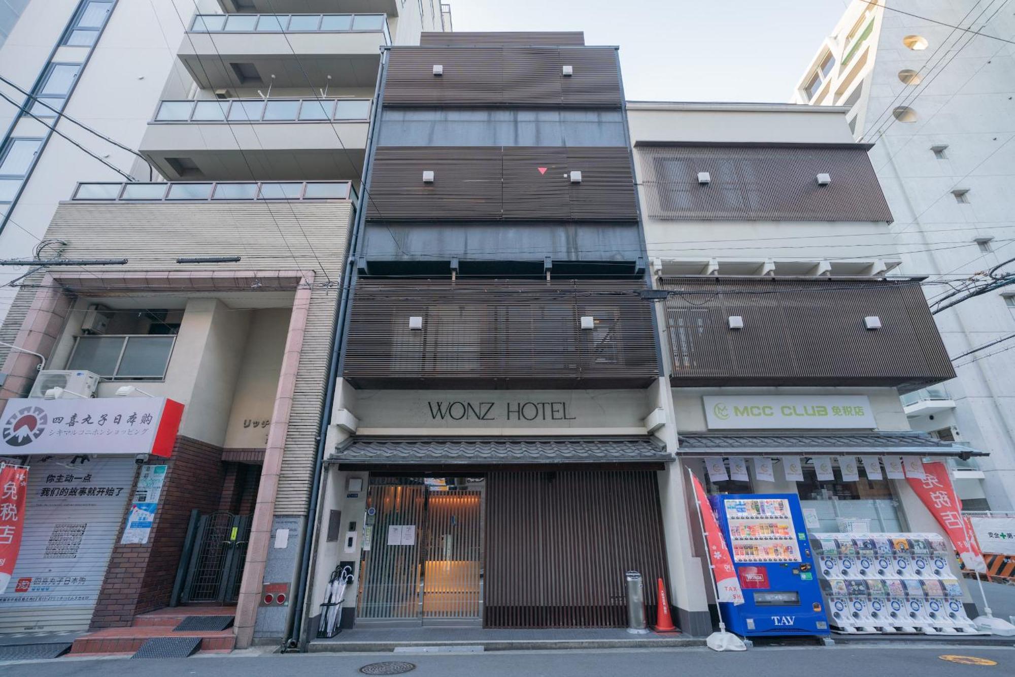 Wonz Hotel Self-Check-In Osaca Exterior foto